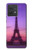 S3447 エッフェルパリの夕日 Eiffel Paris Sunset Motorola Edge 40 Neo バックケース、フリップケース・カバー