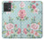 S3494 ヴィンテージローズポルカドット Vintage Rose Polka Dot Motorola Edge 40 Neo バックケース、フリップケース・カバー