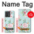 S3494 ヴィンテージローズポルカドット Vintage Rose Polka Dot Motorola Edge 40 Neo バックケース、フリップケース・カバー
