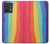 S3799 かわいい縦水彩レインボー Cute Vertical Watercolor Rainbow Motorola Edge 40 Neo バックケース、フリップケース・カバー