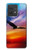 S3841 白頭ワシ カラフルな空 Bald Eagle Flying Colorful Sky Motorola Edge 40 Neo バックケース、フリップケース・カバー