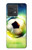 S3844 輝くサッカー サッカーボール Glowing Football Soccer Ball Motorola Edge 40 Neo バックケース、フリップケース・カバー