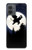 S3323 飛び象満月の夜 Flying Elephant Full Moon Night Motorola Moto G14 バックケース、フリップケース・カバー
