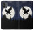 S3323 飛び象満月の夜 Flying Elephant Full Moon Night Motorola Moto G14 バックケース、フリップケース・カバー