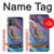 S3676 カラフルな抽象的な大理石の石 Colorful Abstract Marble Stone Motorola Moto G14 バックケース、フリップケース・カバー