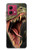 S0923 - 恐竜 - T-Rex Dinosaur Motorola Moto G84 バックケース、フリップケース・カバー