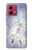 S1134 ユニコーン 白馬 White Horse Unicorn Motorola Moto G84 バックケース、フリップケース・カバー