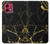 S2896 ゴールドマーブルグラフィックプリント Gold Marble Graphic Printed Motorola Moto G84 バックケース、フリップケース・カバー