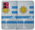 S2995 ウルグアイサッカー Uruguay Football Soccer Flag Motorola Moto G84 バックケース、フリップケース・カバー