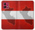 S3018 ペルー旗 Peru Flag Motorola Moto G84 バックケース、フリップケース・カバー