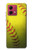 S3031 黄色のソフトボール Yellow Softball Ball Motorola Moto G84 バックケース、フリップケース・カバー