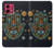 S3175 ハムサハンドモザイク Hamsa Hand Mosaics Motorola Moto G84 バックケース、フリップケース・カバー