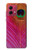 S3201 ピンクピーコックフェザー Pink Peacock Feather Motorola Moto G84 バックケース、フリップケース・カバー