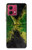S3319 ジャマイカの旗ビンテージフットボールのグラフィック Jamaica Flag Vintage Football Graphic Motorola Moto G84 バックケース、フリップケース・カバー