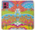 S3407 ヒッピーアート Hippie Art Motorola Moto G84 バックケース、フリップケース・カバー