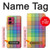 S3942 LGBTQ レインボーチェック柄タータンチェック LGBTQ Rainbow Plaid Tartan Motorola Moto G84 バックケース、フリップケース・カバー