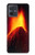 S0745 火山の溶岩 Volcano Lava Motorola Moto G54 バックケース、フリップケース・カバー