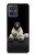 S0878 黒いくま Black Bear Motorola Moto G54 バックケース、フリップケース・カバー