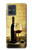 S2042 ブドウのボトルと赤ワインのグラス A Grape Vineyard Grapes Bottle and Glass of Red Wine Motorola Moto G54 バックケース、フリップケース・カバー