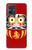 S3045 ダルマ人形 Japan Good Luck Daruma Doll Motorola Moto G54 バックケース、フリップケース・カバー