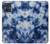 S3439 インディゴタイダイ Fabric Indigo Tie Dye Motorola Moto G54 バックケース、フリップケース・カバー
