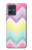 S3514 虹色ジグザグ Rainbow Zigzag Motorola Moto G54 バックケース、フリップケース・カバー