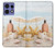 S1425 浜ときれいな貝殻 Seashells on The Beach Motorola Edge 50 Pro バックケース、フリップケース・カバー