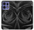 S1598 黒バラ Black Rose Motorola Edge 50 Pro バックケース、フリップケース・カバー