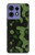 S2877 グリーンスネークスキン グラフィックプリント Green Snake Skin Graphic Printed Motorola Edge 50 Pro バックケース、フリップケース・カバー
