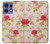 S3037 ローズコテージフローラ Pretty Rose Cottage Flora Motorola Edge 50 Pro バックケース、フリップケース・カバー
