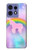 S3070 レインボーユニコーンパステル Rainbow Unicorn Pastel Sky Motorola Edge 50 Pro バックケース、フリップケース・カバー