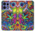 S3255 カラフルパターン Colorful Art Pattern Motorola Edge 50 Pro バックケース、フリップケース・カバー