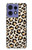 S3374 ヒョウのパターン Fashionable Leopard Seamless Pattern Motorola Edge 50 Pro バックケース、フリップケース・カバー