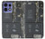 S3467 携帯電話の中のグラフィック Inside Mobile Phone Graphic Motorola Edge 50 Pro バックケース、フリップケース・カバー