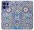 S3537 モロッコのモザイクパターン Moroccan Mosaic Pattern Motorola Edge 50 Pro バックケース、フリップケース・カバー