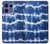S3671 ブルータイダイ Blue Tie Dye Motorola Edge 50 Pro バックケース、フリップケース・カバー