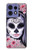S3821 シュガースカルスチームパンクガールゴシック Sugar Skull Steam Punk Girl Gothic Motorola Edge 50 Pro バックケース、フリップケース・カバー