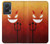 S2454 可愛い赤い小悪魔漫画 Red Cute Little Devil Cartoon Motorola Edge 50 Fusion バックケース、フリップケース・カバー