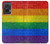 S2683 レインボーフラッグ プライド旗 Rainbow LGBT Pride Flag Motorola Edge 50 Fusion バックケース、フリップケース・カバー