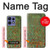 S2872 グスタフ・クリムト けしの野 Gustav Klimt Poppy Field Motorola Edge 50 Fusion バックケース、フリップケース・カバー