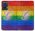 S2899 レインボーLGBTゲイプライド旗 Rainbow LGBT Gay Pride Flag Motorola Edge 50 Fusion バックケース、フリップケース・カバー