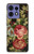 S3013 ヴィンテージバラ Vintage Antique Roses Motorola Edge 50 Fusion バックケース、フリップケース・カバー