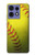 S3031 黄色のソフトボール Yellow Softball Ball Motorola Edge 50 Fusion バックケース、フリップケース・カバー