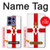 S3089 北アイルランドの国旗 Flag of Northern Ireland Motorola Edge 50 Fusion バックケース、フリップケース・カバー