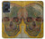 S3359 ヴィンセント・ヴァン・ゴッホ スカル Vincent Van Gogh Skull Motorola Edge 50 Fusion バックケース、フリップケース・カバー