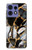 S3419 金の大理石のグラフィックプリント Gold Marble Graphic Print Motorola Edge 50 Fusion バックケース、フリップケース・カバー