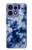 S3439 インディゴタイダイ Fabric Indigo Tie Dye Motorola Edge 50 Fusion バックケース、フリップケース・カバー