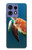 S3899 ウミガメ Sea Turtle Motorola Edge 50 Fusion バックケース、フリップケース・カバー