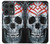S0223 吸血鬼 スカル タトゥー Vampire Skull Tattoo Motorola Edge 50 Ultra バックケース、フリップケース・カバー
