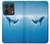 S0843 シロナガスクジラ Blue Whale Motorola Edge 50 Ultra バックケース、フリップケース・カバー